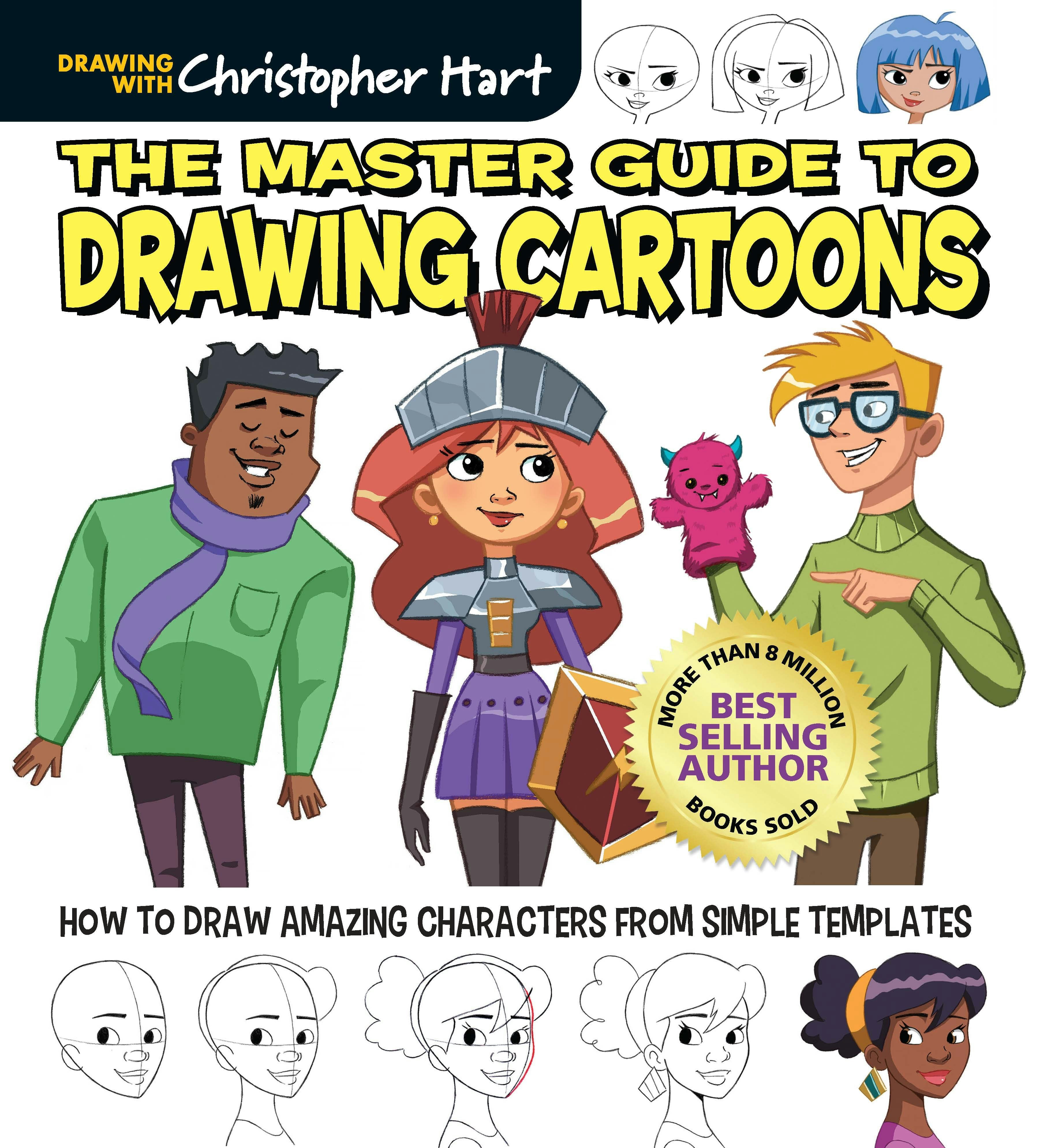 Book cover image for Master Guide to Drawing Cartoons ISBN: 9781684620395